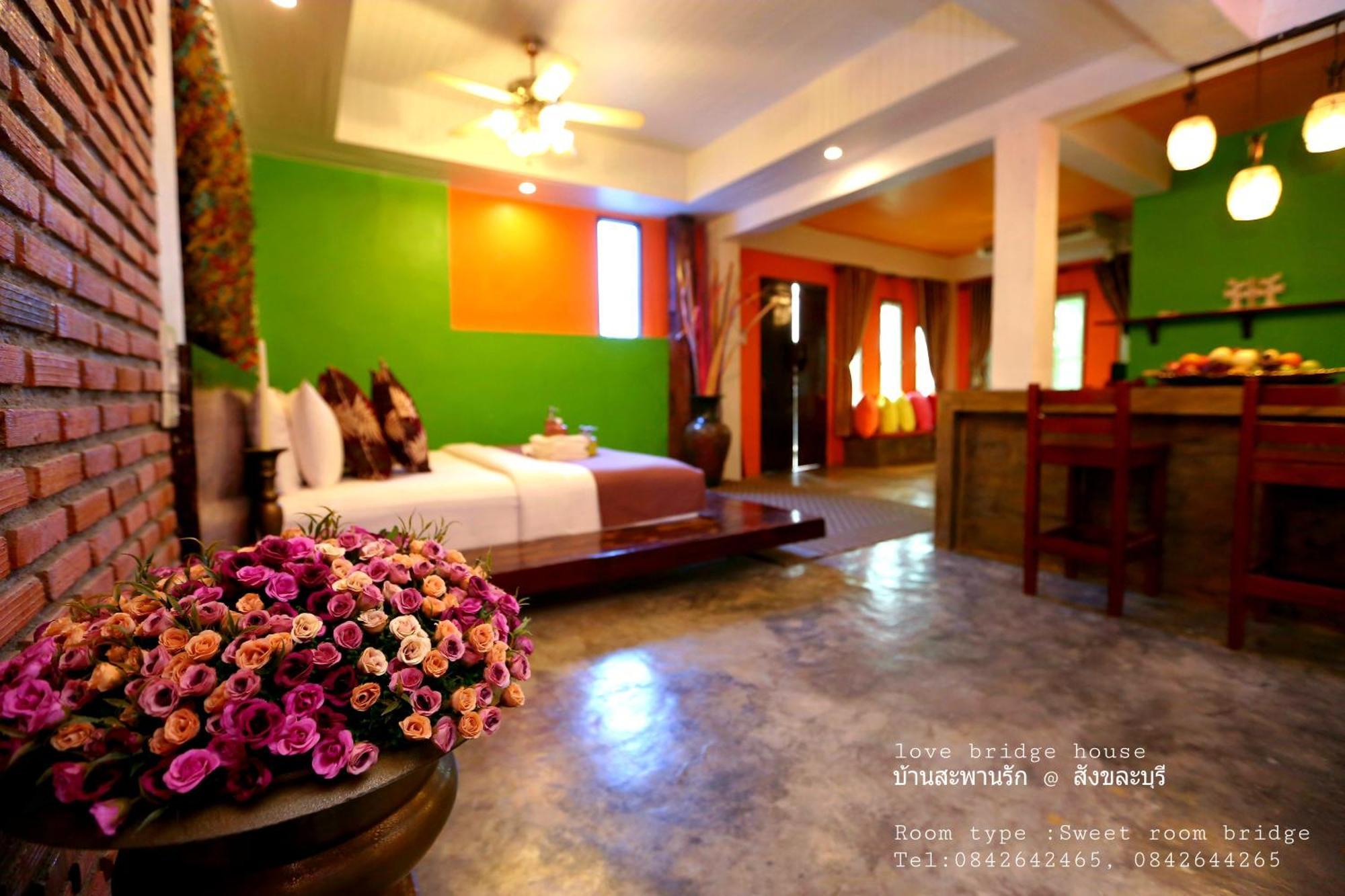Love Bridge House บ้านสะพานรัก Sangkhlaburi Chambre photo